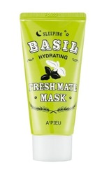 A'pieu Fresh Mate Mask BASIL Całonocna nawadniająca maska do twarzy 50ml