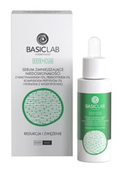 BasicLab Redukcja i zwężenie Serum zmniejszające niedoskonałości z niacynamidem 10% 30ml