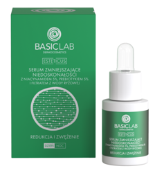 BasicLab Redukcja i zwężenie Serum zmniejszające niedoskonałości z niacynamidem 5% 15ml