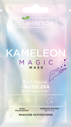 Bielenda Kameleon Magic 2w1 Maska&peeling do twarzy zmieniająca kolor 8g