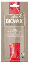 Biovax Botanic Intensywnie regenerująca maska do włosów z maliną moroszką 20ml