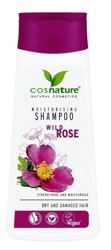 COSNATURE Naturalny nawilżający szampon do włosów z dziką różą 200ml