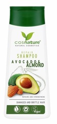 COSNATURE Naturalny regenerujący szampon do włosów z awokado i migdałami 200ml