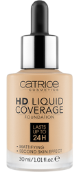 Catrice HD Liquid Coverage Płynny podkład kryjący 036 Hazelnut Beige 30ml