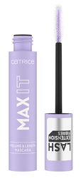 Catrice Max It! Volume & Length Mascara tusz do rzęs zwiększający objętość i długość 010 Deep Black