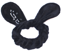 DR.MOLA Bunny Ears Head Band Opaska do włosów BLACK