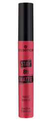 Essence Stay 8h MATTE Liquid Lipstick Matowa pomadka w płynie 08 I dare you 3ml