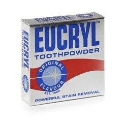 Eucryl Toothpowder Original Flavour - Puder do zębów usuwający przebarwienia, 50 g