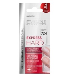 Eveline Cosmetics Nail Theraphy Express HARD 72h Ekspresowy utwardzacz do paznokci 12ml