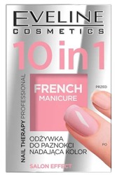 Eveline Cosmetics Nail Therapy Professional 10in1 odżywka do paznokci nadająca kolor 5ml