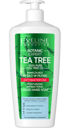 Eveline Cosmetics TEA TREE Antybakteryjne mydło w płynie Nawilżające 350ml