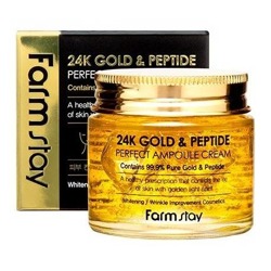 FarmStay 24K Gold&Peptide krem-ampułka do twarzy 80ml
