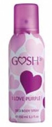 GOSH I LOVE PURPLE Dezodorant spray dla kobiet 150ml