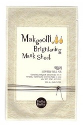 Holika Holika Makgeolli Brightening Mask Sheet -  Rozjaśniająca maska w płachcie