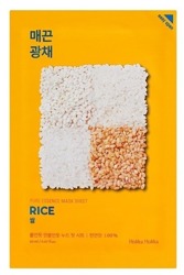 Holika Holika Mask Sheet Pure Essence Rice - Maseczka do twarzy w płachcie z ekstraktem z ryżu 20ml KRÓTKI TERMIN Outlet