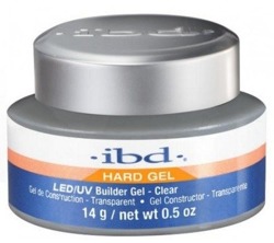 Ibd Hard Gel LED/UV Builder Gel  - Żel budujący Clear 14g
