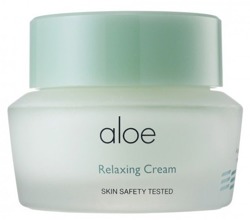 It's Skin Aloe Relaxing Cream - Relaksująco-łagodzący krem aloesowy do twarzy 50ml