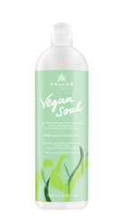 Kallos Vegan Soul Odżywczy szampon z proteinami roślinnymi i olejkiem z awokado 1000ml