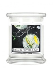Kringle Candle słoik średni Black Pepper&Gin 411g