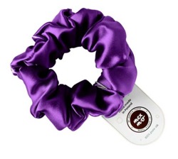 MEXMO Scrunchie NORMAL Jedwabna gumka do włosów Royal Purple