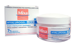 MIXA Hyalurogel Lekki krem intensywnie nawilżający 7% 50ml