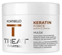 MONTIBELLO TREAT Naturtech Keratin Mask Maska do włosów zniszczonych 200ml