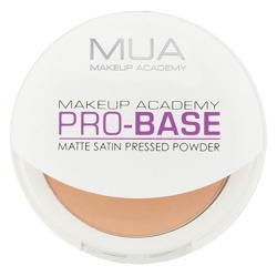 MUA Pro-Base Matte Satin Pressed Powder - Prasowany puder do twarzy Soft Beige 6,5g