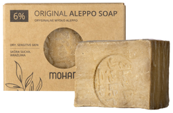 Mohani Bio Original Aleppo Soap 6% oryginalne mydło aleppo oliwkowo-laurowe 185g