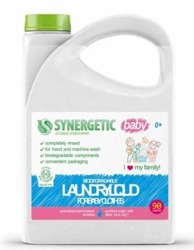 SYNERGETIC Laundry Liquid Baby 0+ Biodegradowalny środek do prania odzieży dziecięcej 2,75L