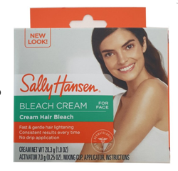 Sally Hansen Creme Hair Bleach For Face Aloe NOWY - Rozjaśniacz do włosków