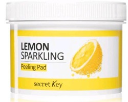 SecretKey Lemon Sparkling Peeling Pad Platki złuszczające 70szt/ 130ml