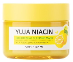 SomeByMi YUJA NIACIN Sleeping Mask Nocna rozjaśniająca maska do twarzy 60g