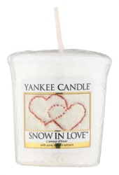 Yankee Candle Świeca zapachowa votive Snow In Love 49g