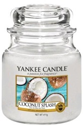 Yankee Candle świeca zapachowy słoik średni Coconut Splash 411g