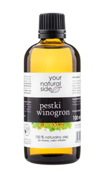Your Natural Side Olej z pestek winogron 100% naturalny 100ml