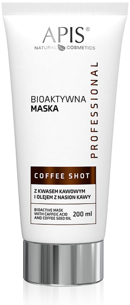 APIS Coffee Shot bioaktywna maska z kwasem kawowym i z olejem z nasion kawy 200ml