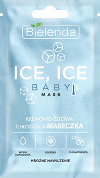 Bielenda Ice Ice Baby Chłodząca maska do twarzy 8g