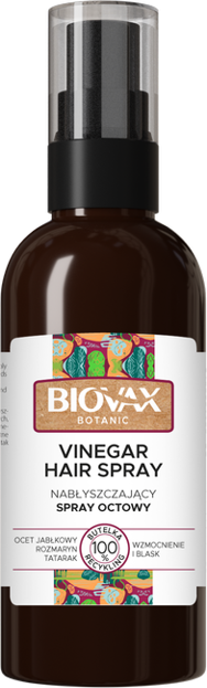 Biovax Botanic Nabłyszczający spray octowy 200ml