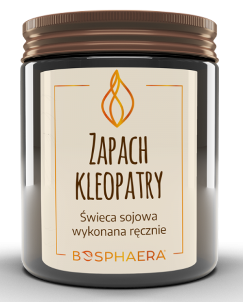 Bosphaera świeca sojowa ZAPACH KLEOPATRY 190g