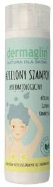 DERMAGLIN szampon do włosów Zielony dermatologiczny 250ml
