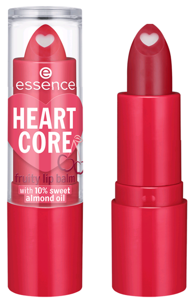 Essence Heart Core Fruity Lip Balm balsam do ust  01 Crazy Cherry 3g