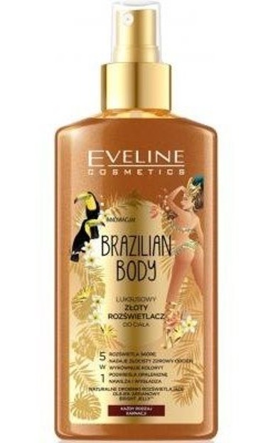 Eveline Cosmetics Brazilian Body rozświetlacz do ciała 5w1 150ml