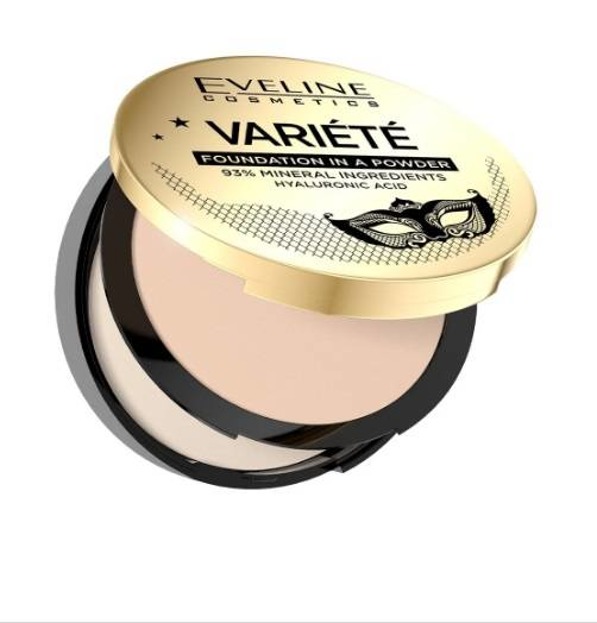 Eveline Cosmetics Variete Mineralny podkład w pudrze 02 Natural 8g