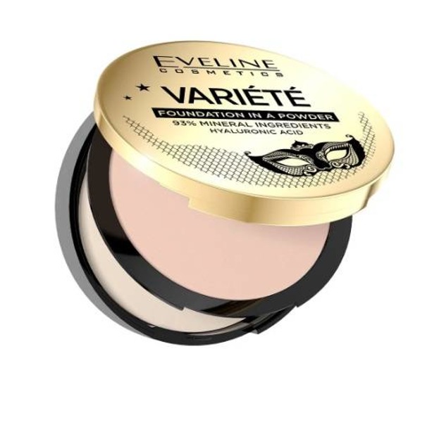 Eveline Cosmetics Variete Mineralny podkład w pudrze 03 Light Vanilla 8g