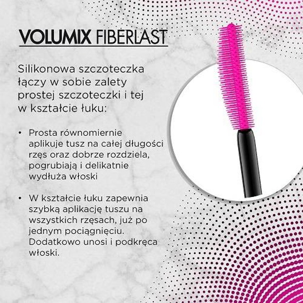 Eveline Volumix Fiberlast Volume & Lift & Separation Mascara pogrubiająca