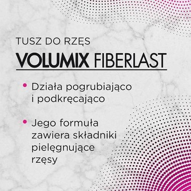 Eveline Volumix Fiberlast Volume & Lift & Separation Mascara pogrubiająca