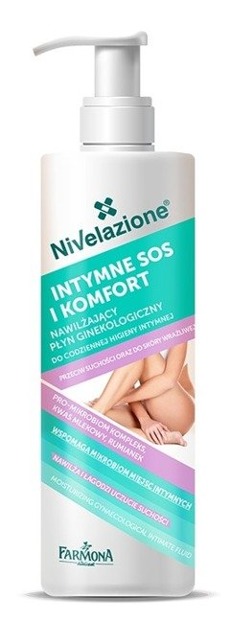Farmona NIVELAZIONE Intymne SOS Nawilżający płyn ginekologiczny do higieny intymnej 250ml