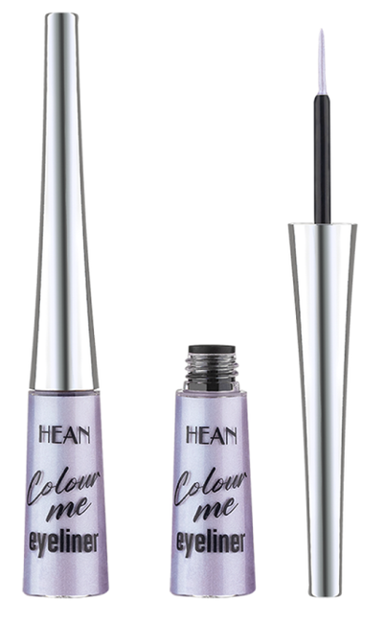 HEAN Colour Me Eyeliner Kolorowy eyeliner w płynie Silver Lilac 4ml