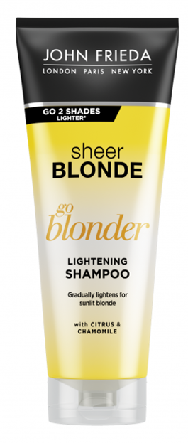 John Frieda Sheer Blonde Go Blonder Lightening Shampoo Rozjaśniający szampon do włosów blond 250ml