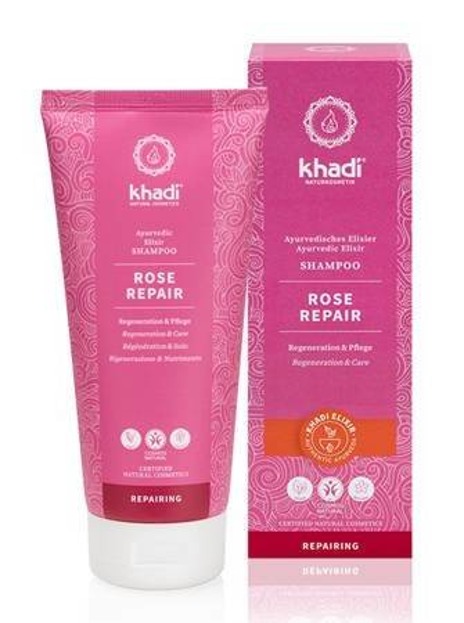 Khadi Rose Repair Odżywczy szampon do włosów KHA-152 200ml